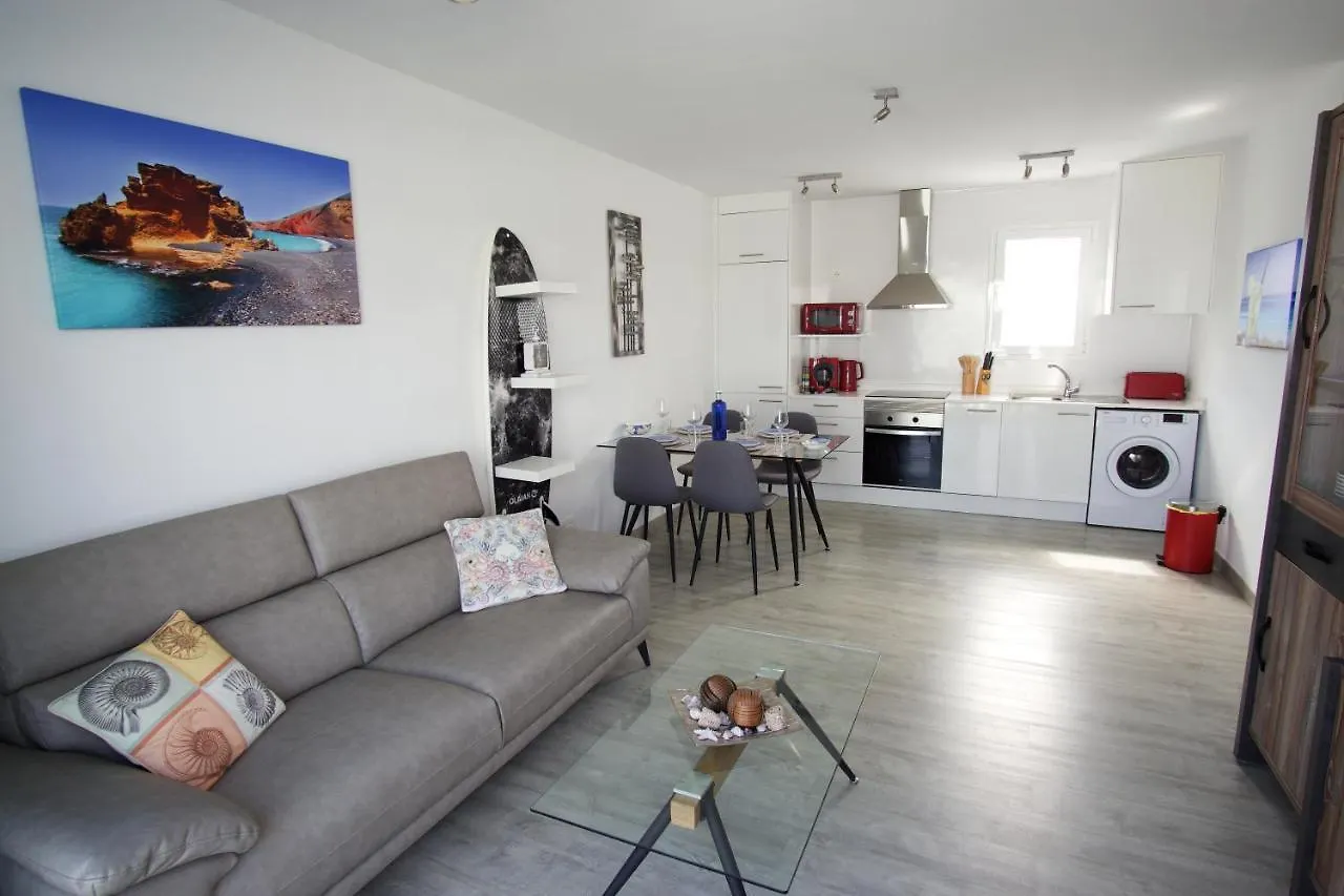 Apartment Cucharas Beach - Pool - Beach 2 Min - Free Ac & Wifi Costa Teguise 0*,