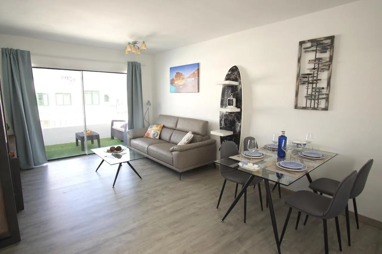 Apartment Cucharas Beach - Pool - Beach 2 Min - Free Ac & Wifi Costa Teguise